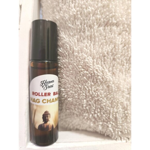 Nag Champa Scented Oil Roller: Aromatherapy for Meditation & Inner Peace - Picture 6 of 10